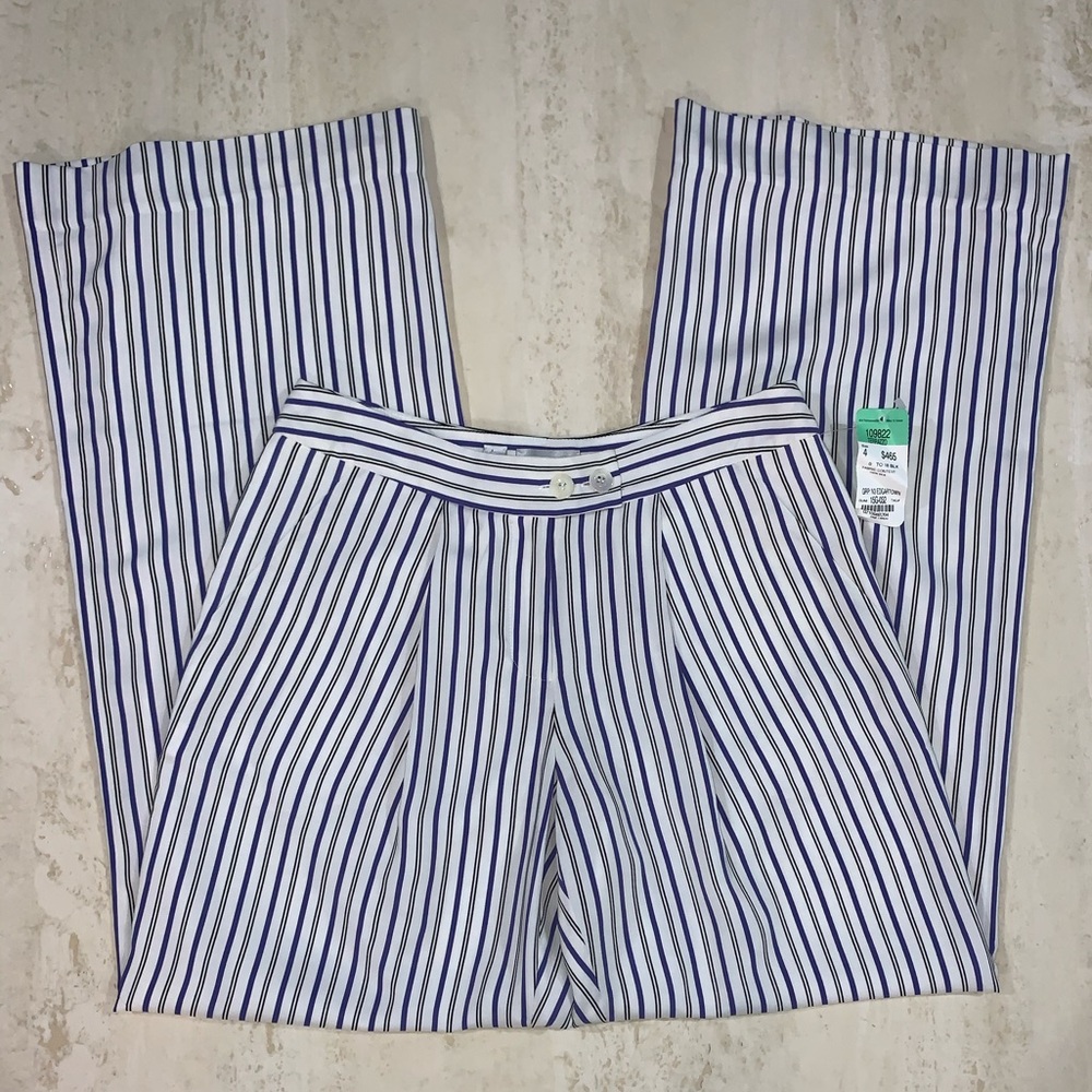 Carlisle 100% silk NWT high rise pants